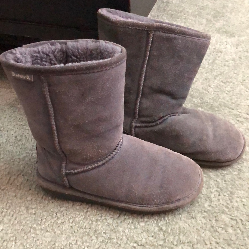 Gray BearPaw Boots